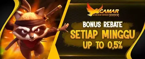 VIP Cashback Mingguan Slot 0.5% promotion banner
